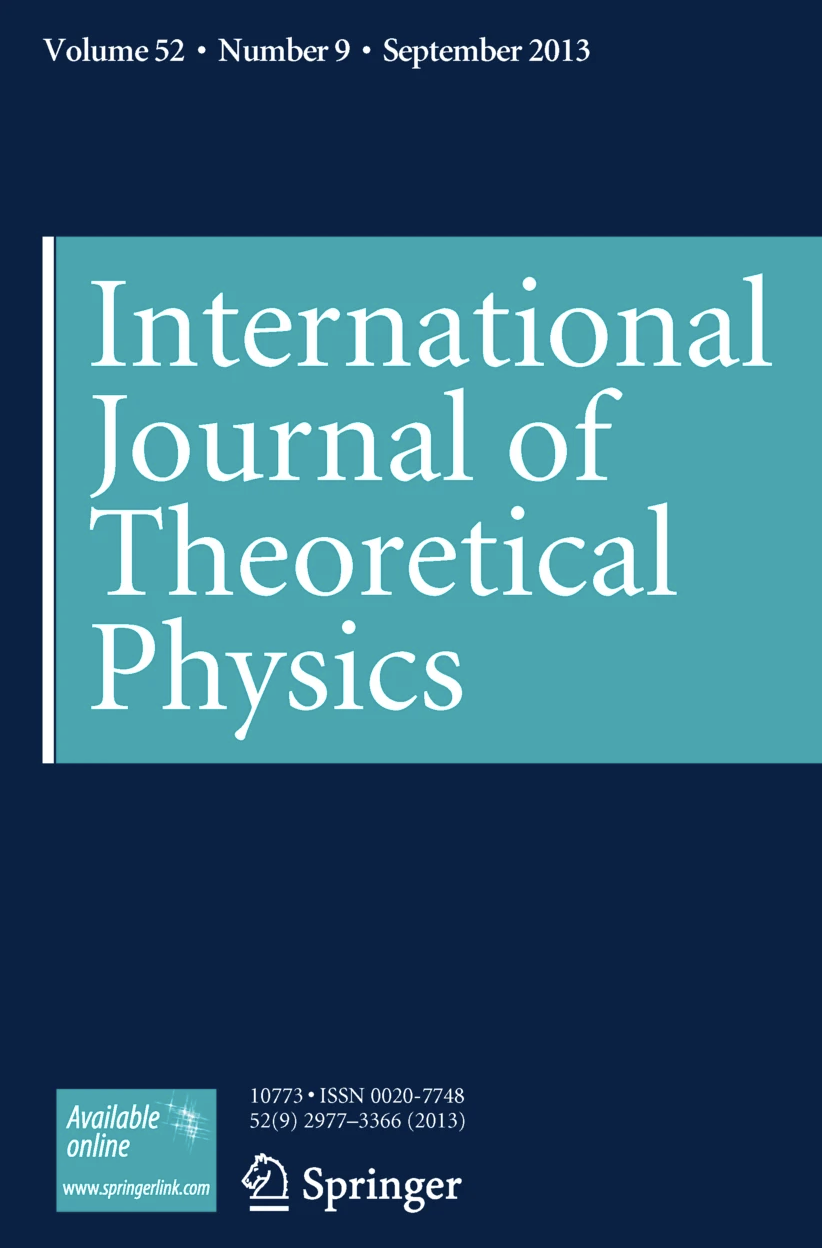 International Journal of Theoretical Physics